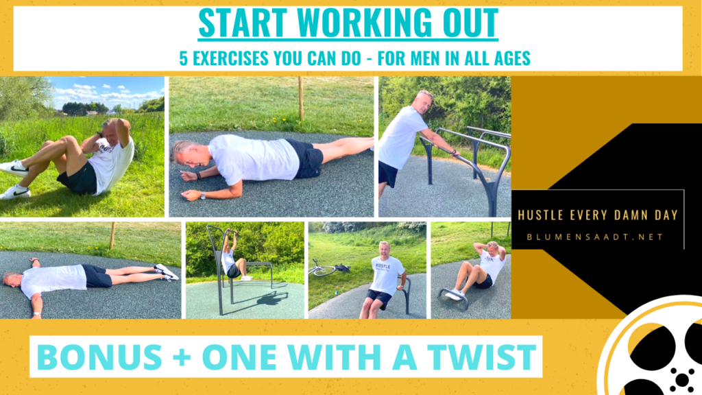 5 excercises you can do Hustle Every Damn Day